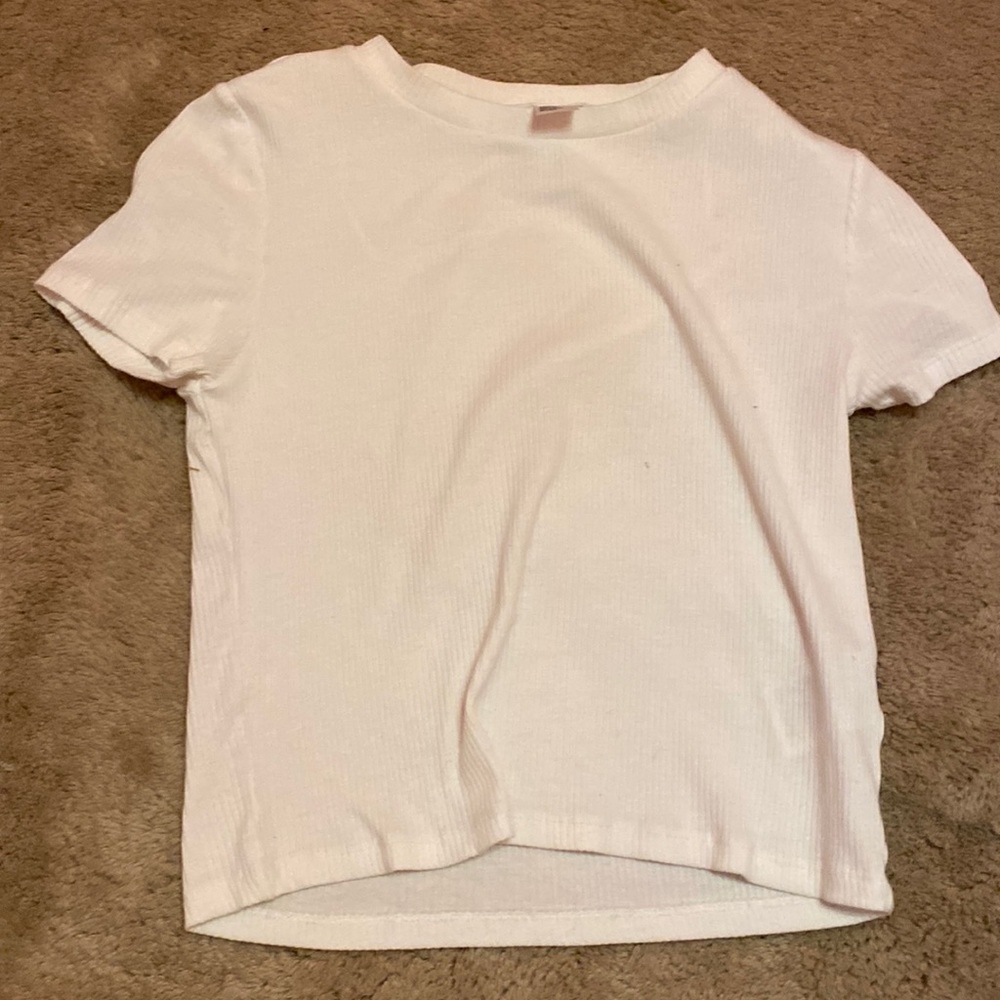White Crop Top